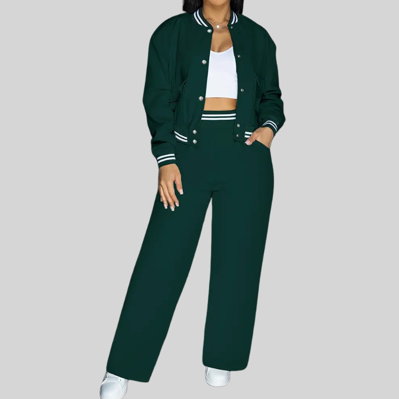 Casual Polyester Jumpsuit with Pockets