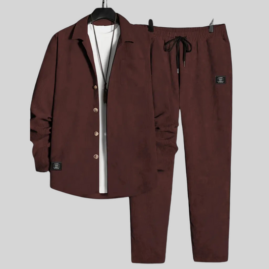 Corduroy Casual Set for Men