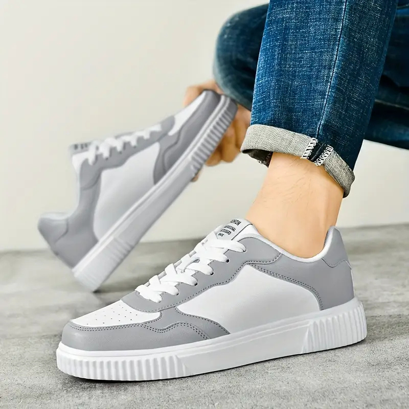 Trendy Lace-Up Skate Shoes